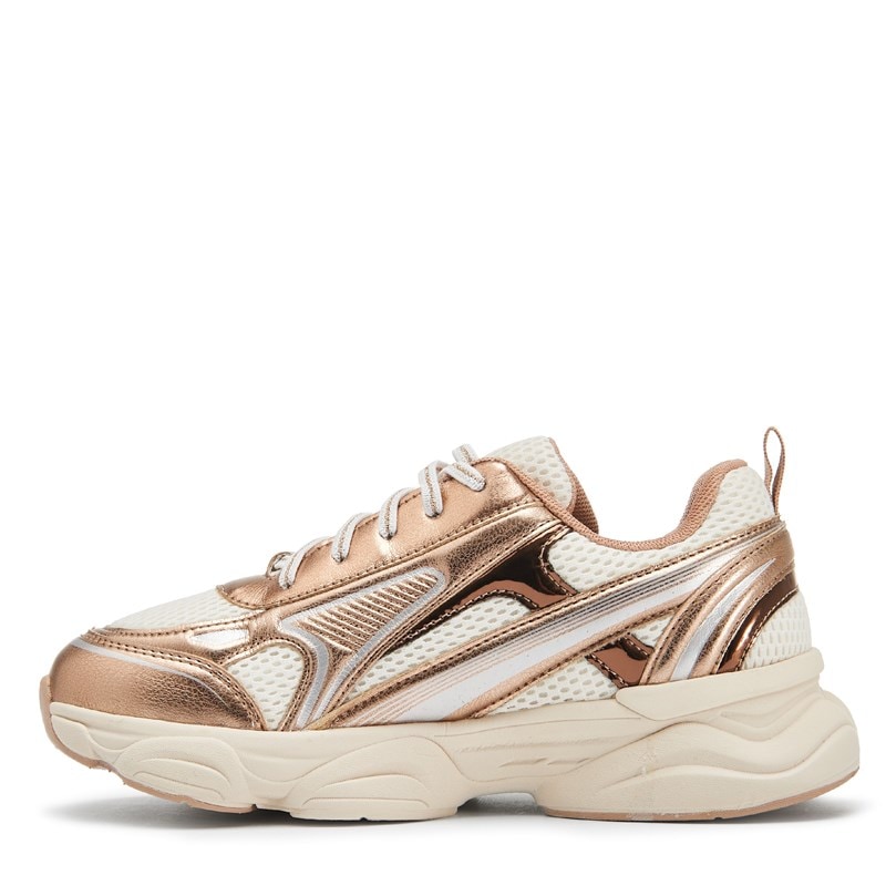 Kids' J-Radley Sneaker Little/Big Kid Shoes (Rose Gold/White)