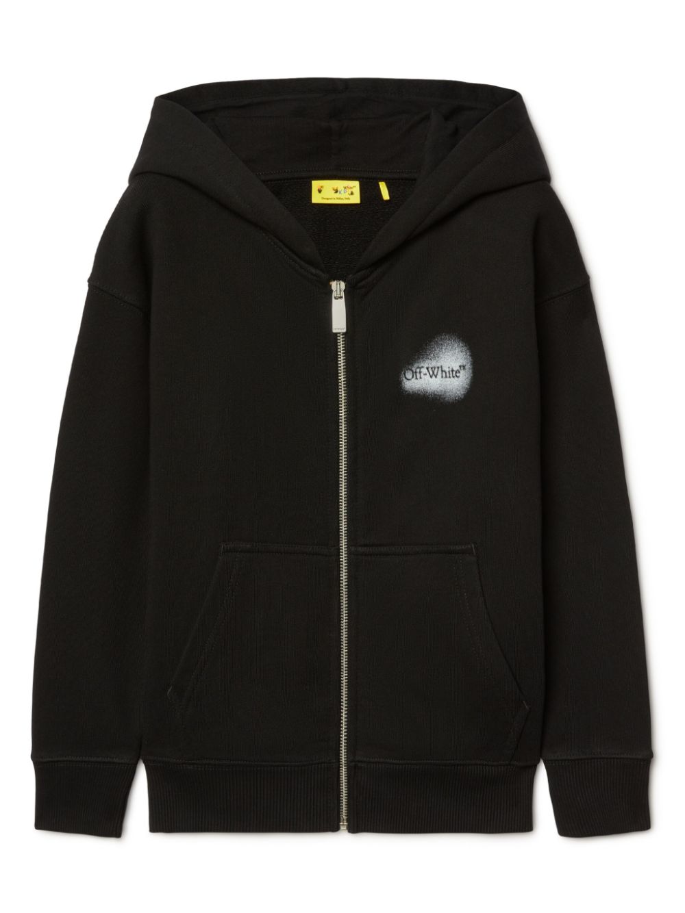 Arrow Spray hoodie - Black