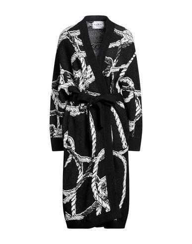 Woman Cardigan Black Size M Wool, Polyamide, Viscose, Mohair wool, Cashmere