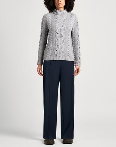 Woman Pants Midnight blue Size 4 Polyester, Virgin Wool, Elastane