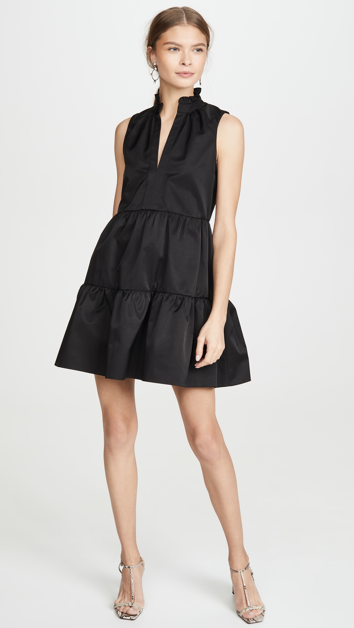 Sleeveless Saffron Dress Black