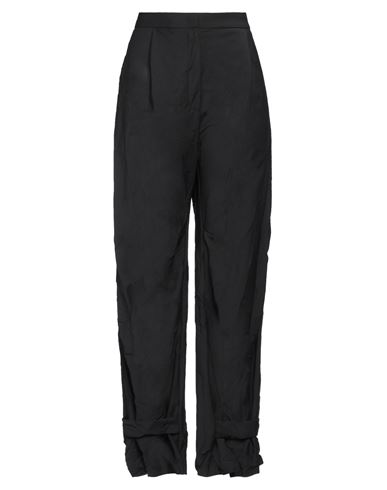 Woman Pants Black Size 8 Polyester, Wool, Elastane