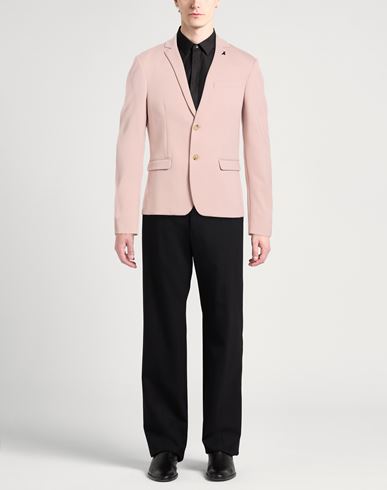 Man Blazer Light pink Size 38 Cotton, Polyamide, Elastane