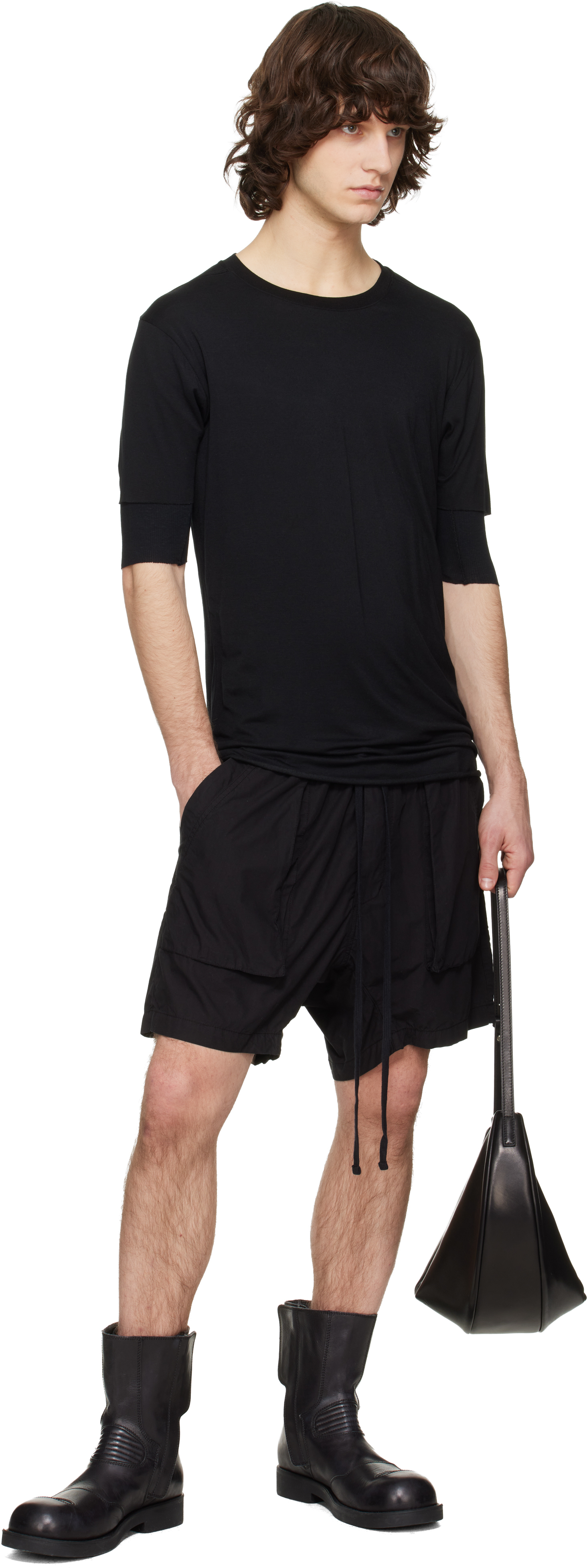 Black M P 37 Shorts