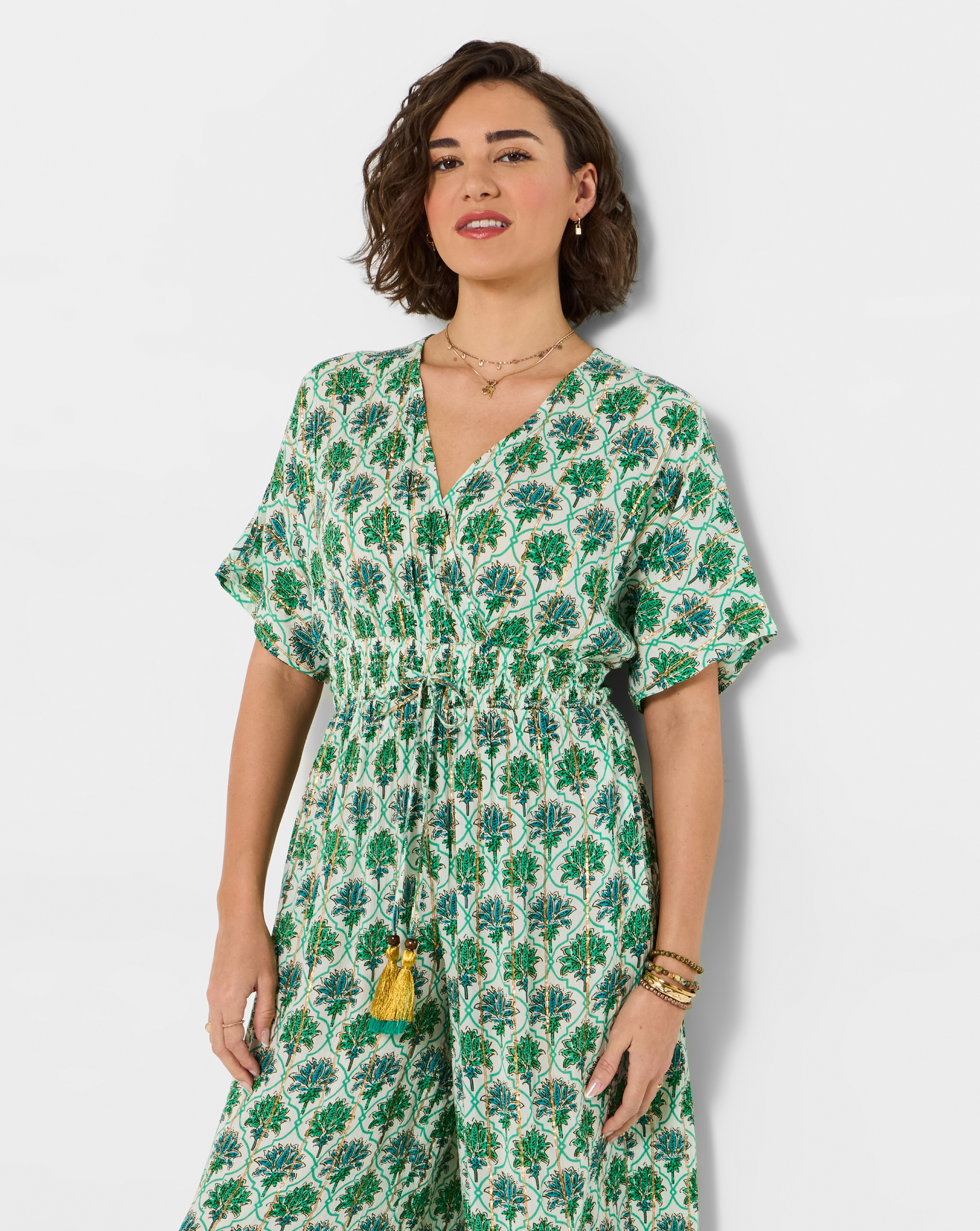Ariana Printed Jumpsuit Petite