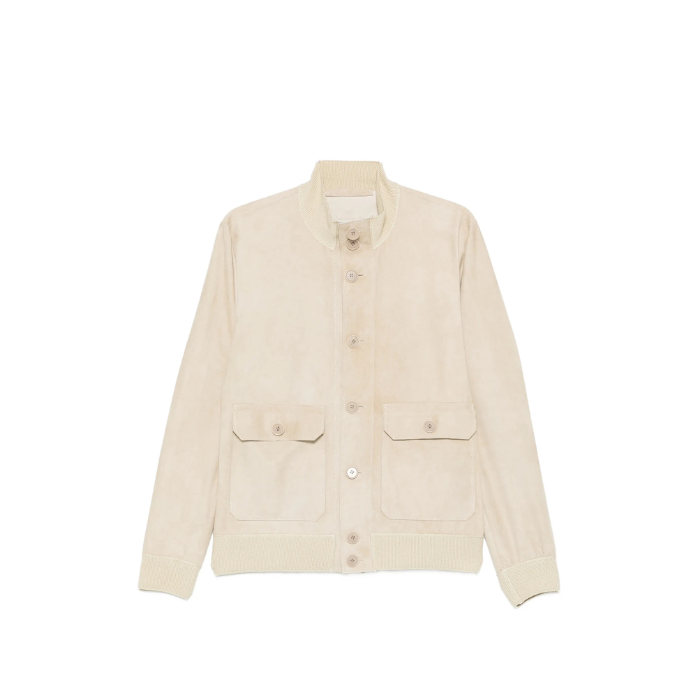 Button Patch-pocket Jacket
