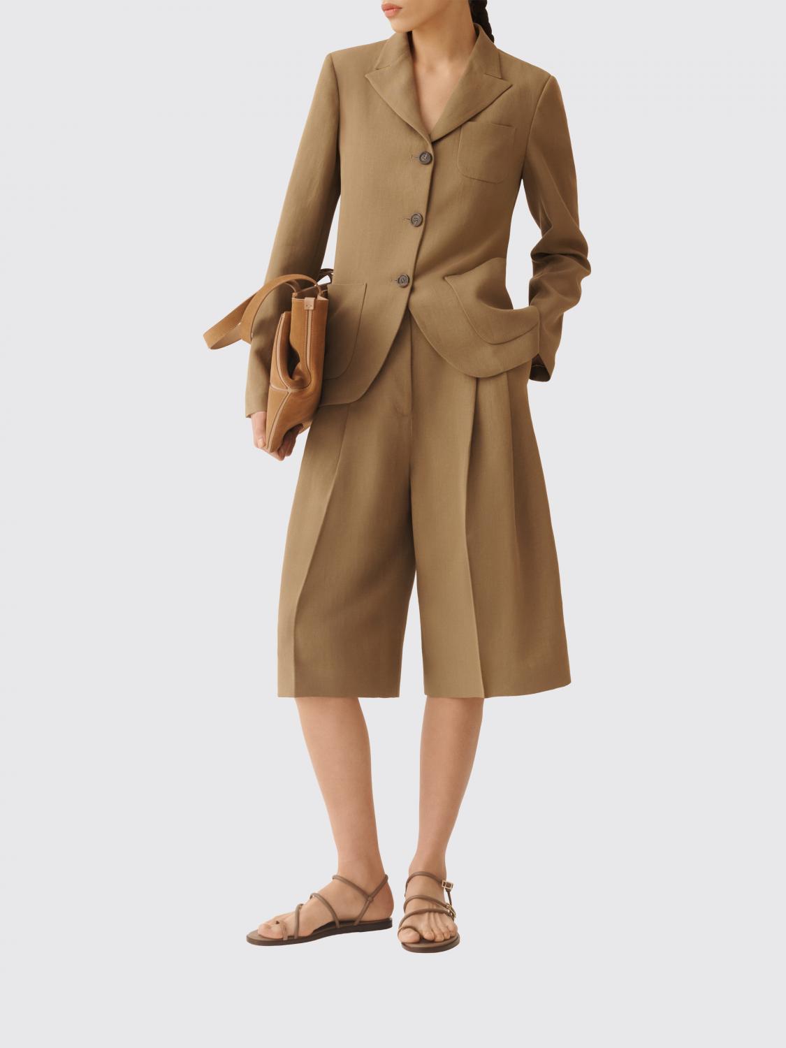 Jacket Woman color Mud