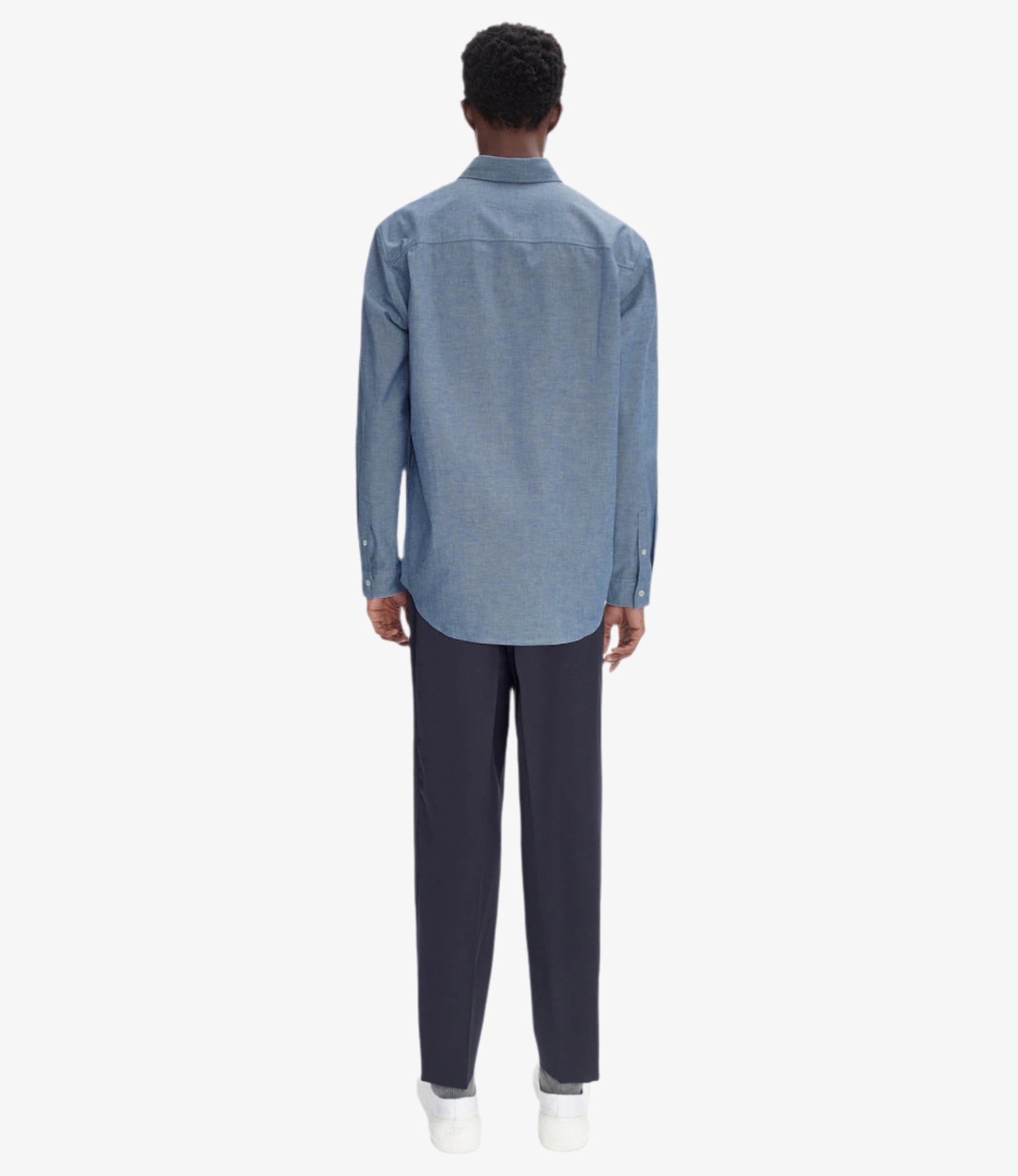 Edouard Brodé shirt Indigo
