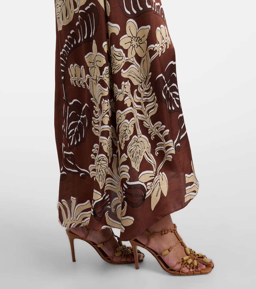 Kristen printed maxi dress