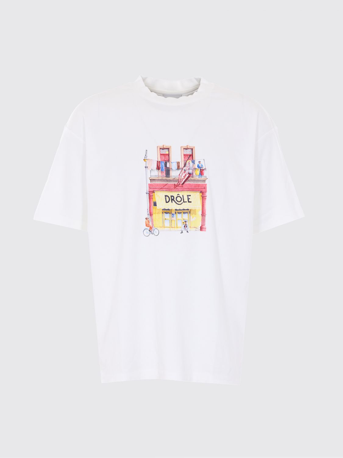 T-Shirt DRÔLE DE MONSIEUR Men color White