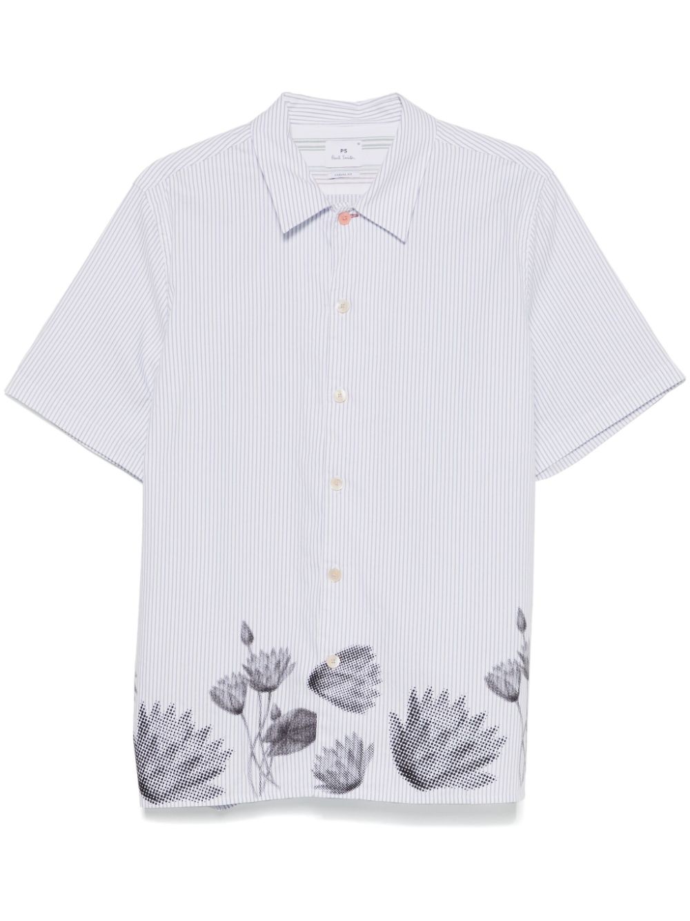 Floral-print shirt - White