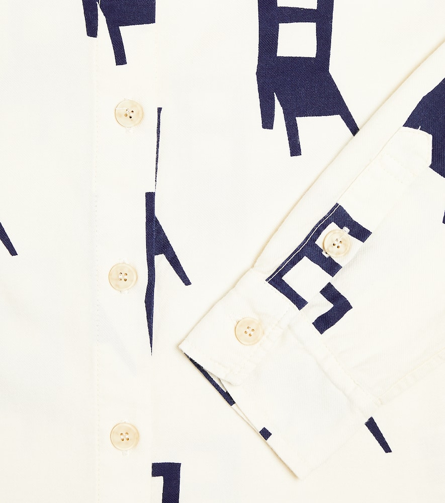 Bobo Choses Have A Seat cotton-blend shirt