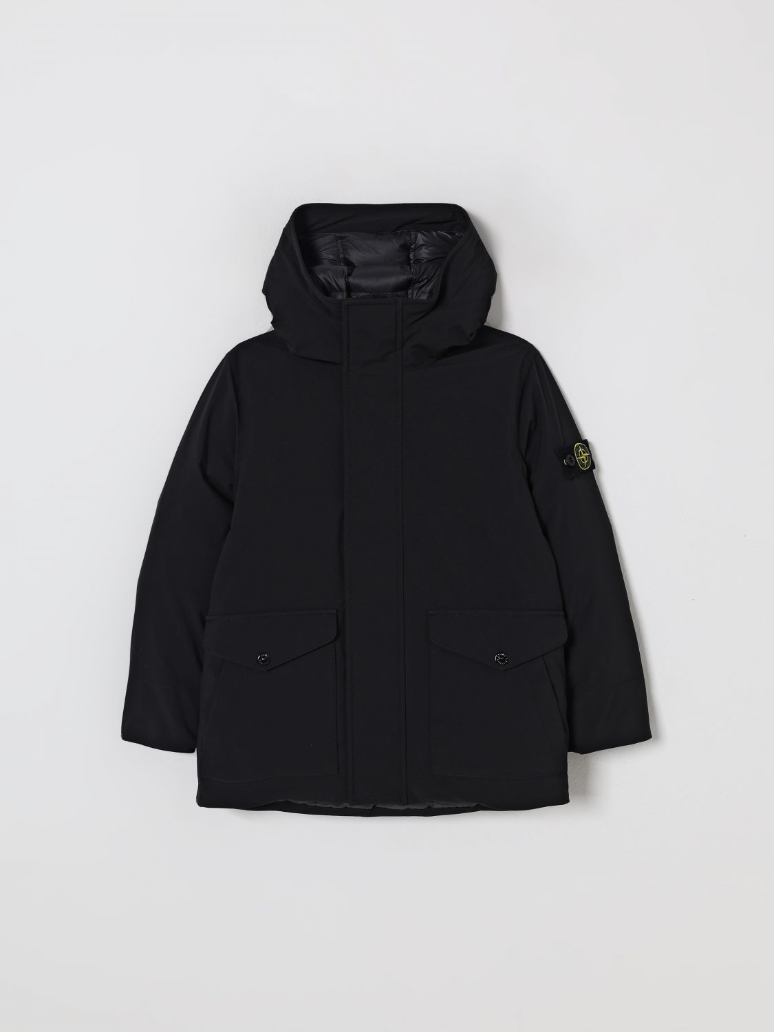 Coat Kids color Black