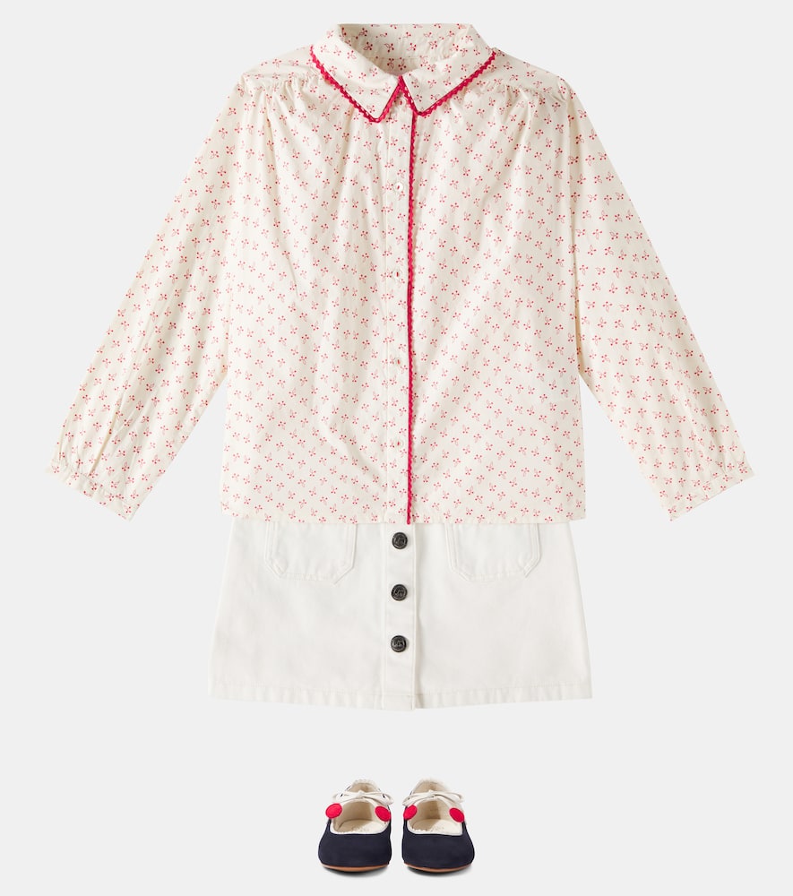 Bonpoint Basiline floral cotton blouse