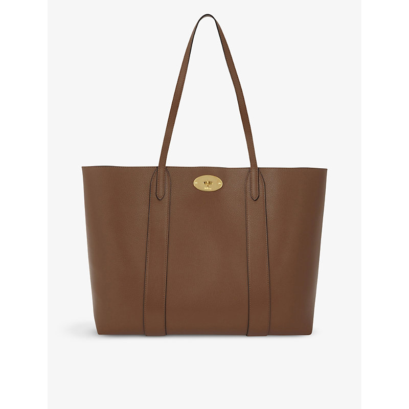 Womens Oak Bayswater Leather Tote bag One Size