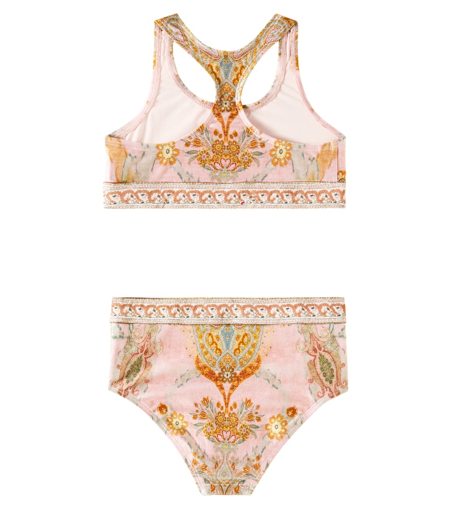 Zimmermann Kids Wylie printed bikini