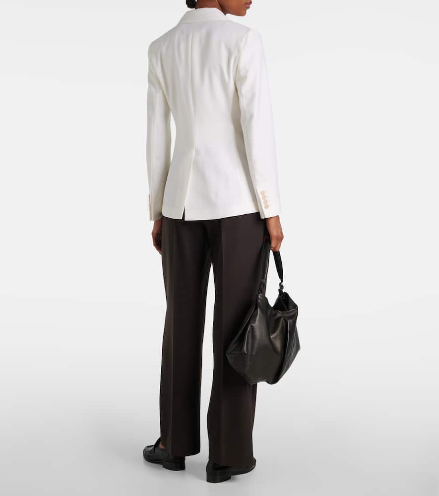 Osanna virgin wool gabardine blazer