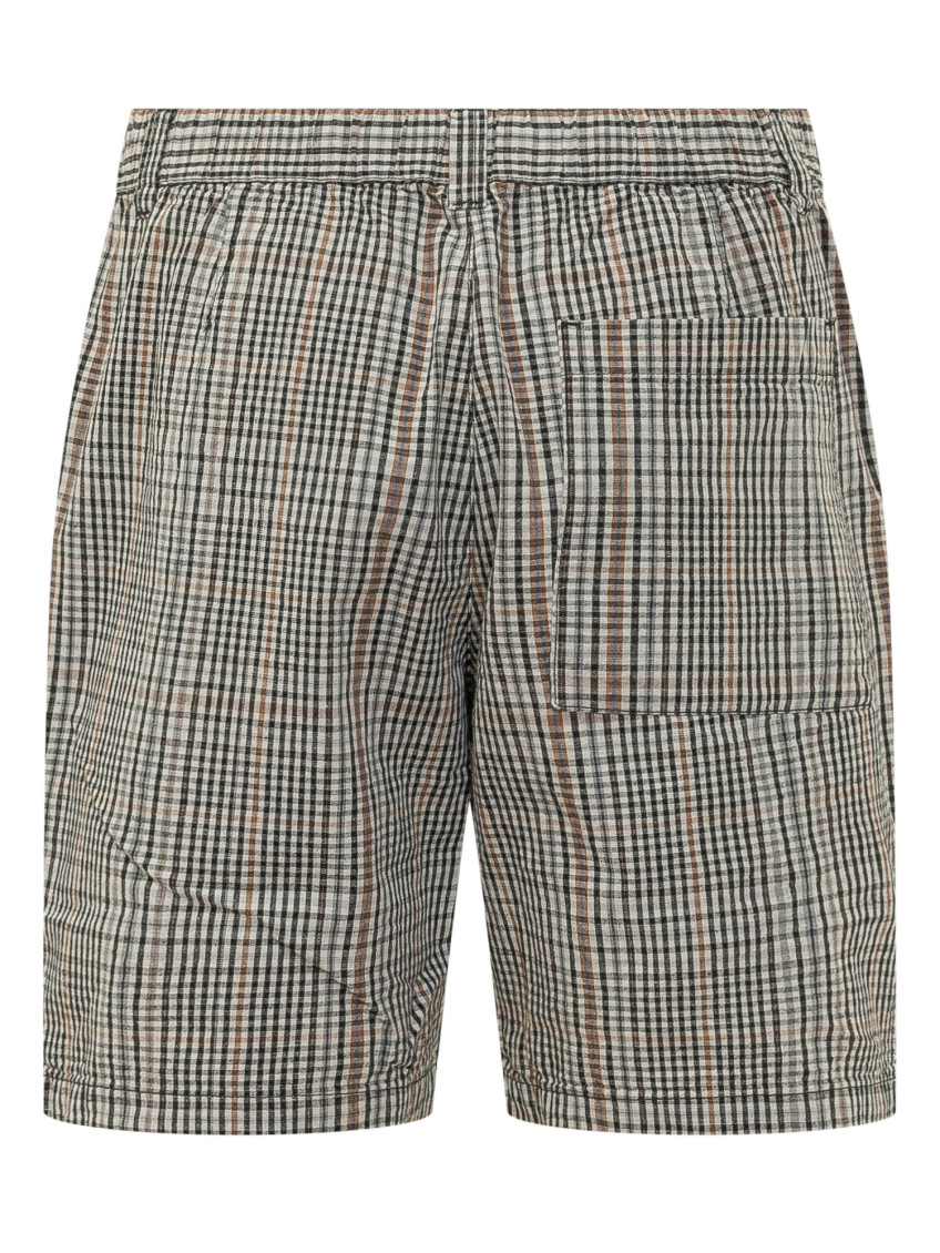 Grey Checks Shorts