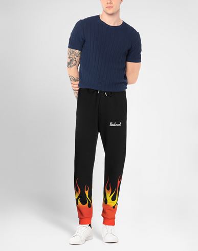 Man Pants Black Size S Cotton