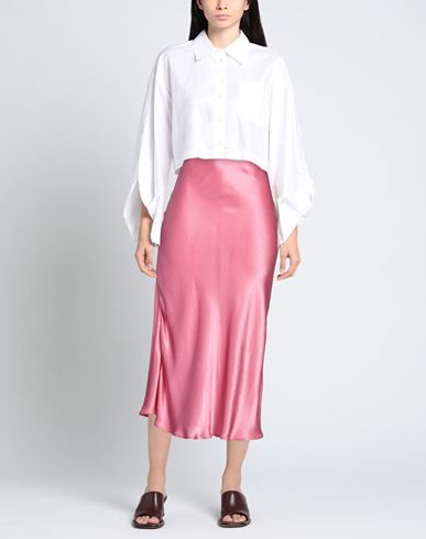 Malìparmi Woman Midi skirt Pink Size 12 Viscose