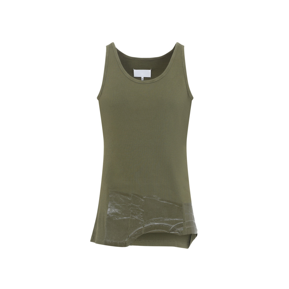 Olive Slim Tank Top