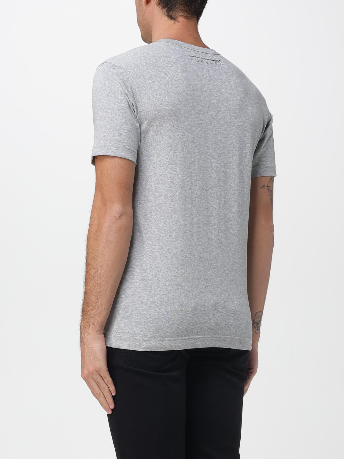 T-Shirt COMME DES GARÇONS SHIRT Men color Grey