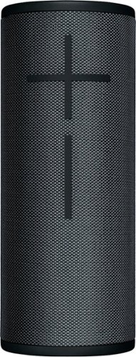 MEGABOOM 3 Portable Wireless Bluetooth Speaker with Waterproof/Dustproof Design - Night Black