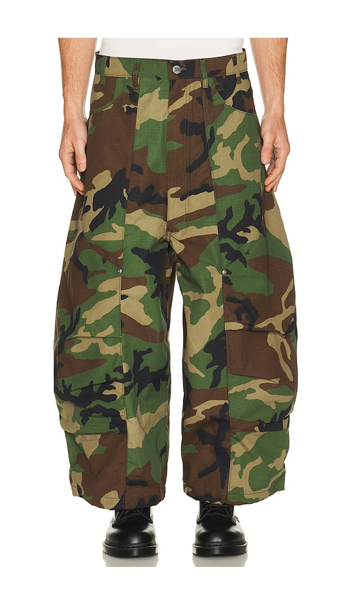 Art Community Parachute USA Pants in Camo - Brown,Army. 34 also