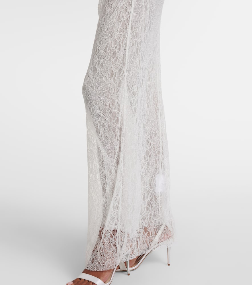Venus sheer lace gown