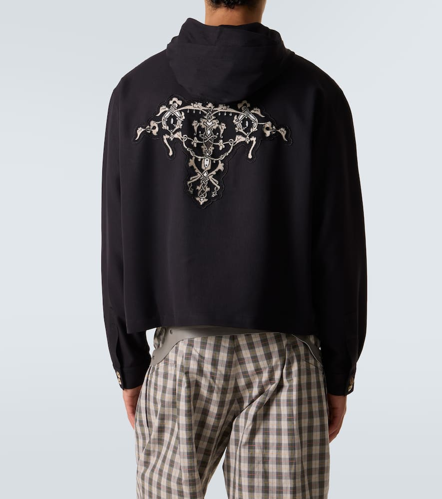 Slatina embroidered hoodie