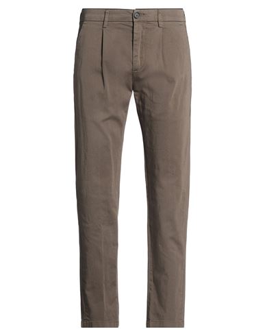 Man Pants Taupe Size 29 Cotton, Lycra, Metallic fiber