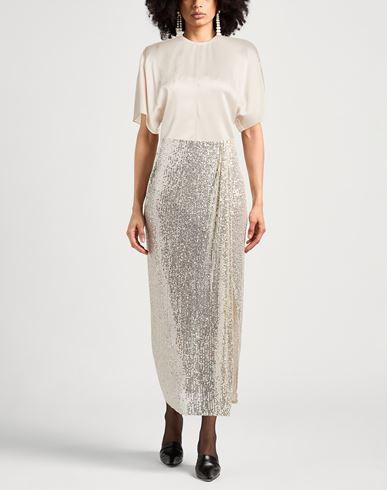 Woman Top Beige Size 6 Viscose, Acetate