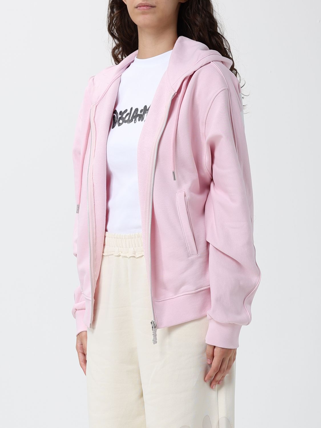 Sweatshirt Woman color Pink