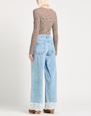 Woman Jeans Blue Size M Cotton