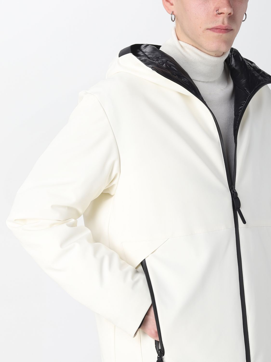 Jacket Men color White