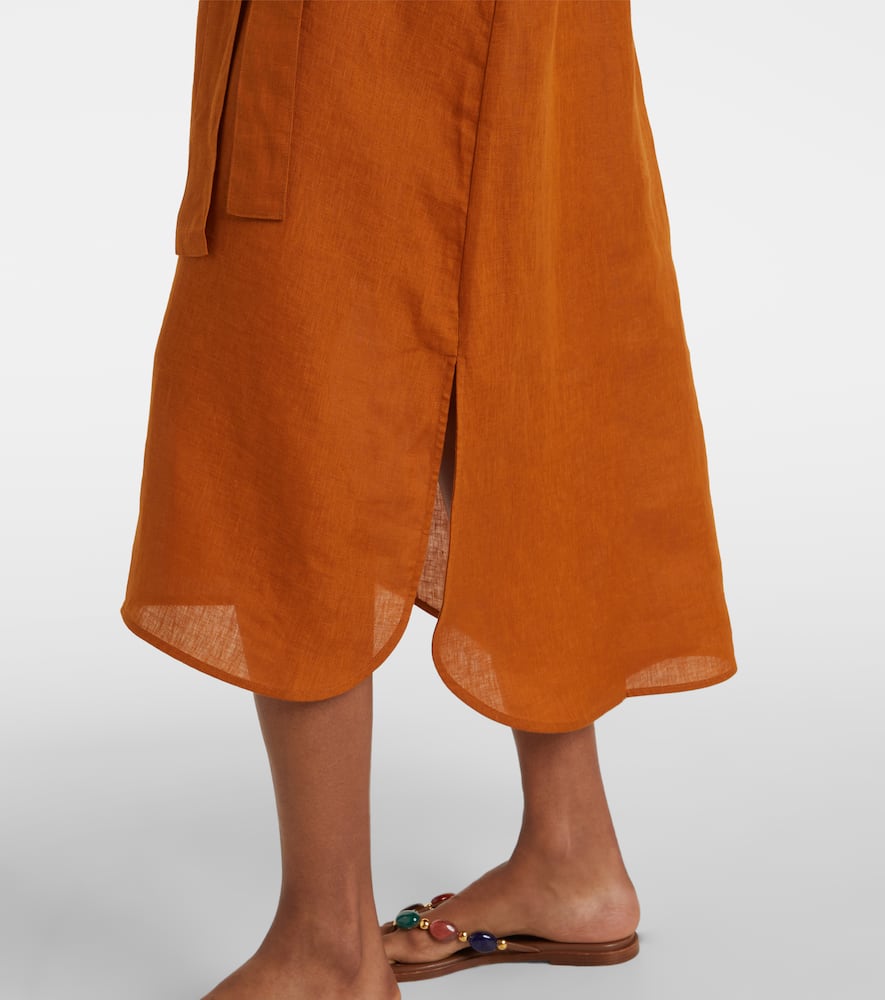 Bibi linen kaftan