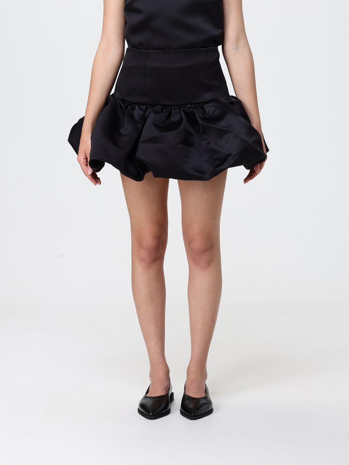 Skirt Woman color Black