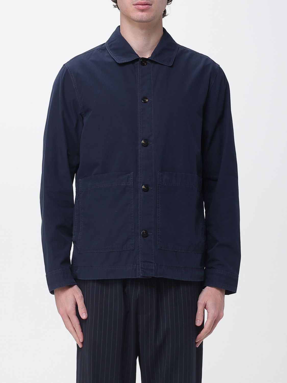Jacket Men color Blue
