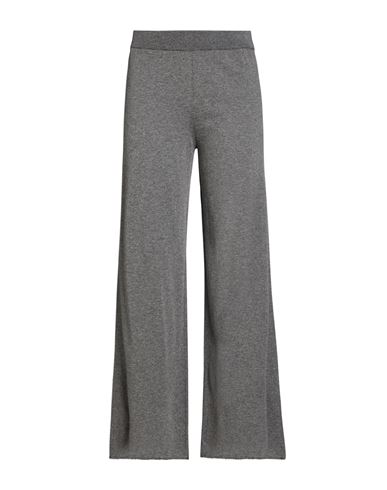 Woman Pants Grey Size M Acrylic, Cotton, Viscose, Wool