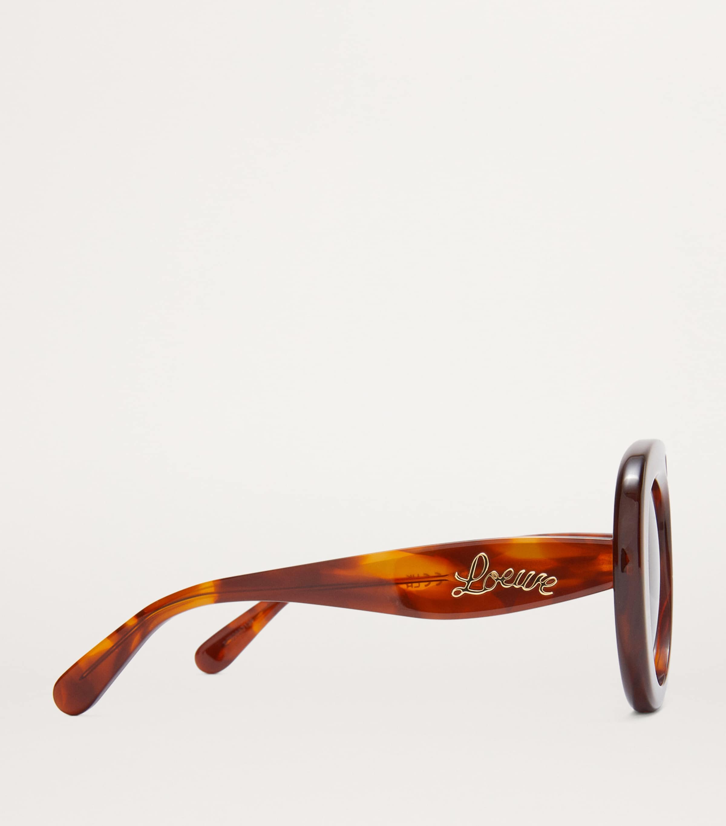 Round Spoiler Aviator Sunglasses