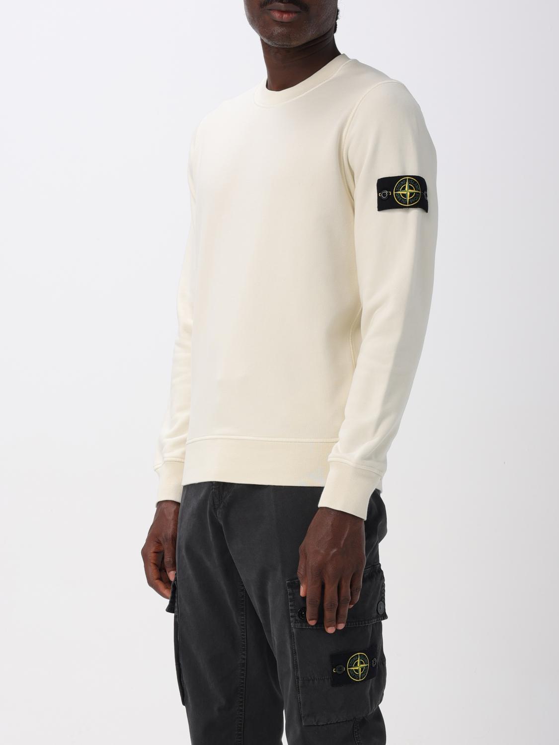 Sweatshirt Men color Ivory