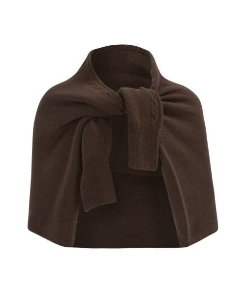 Easy Bolero Cashmere Blended Cardigan