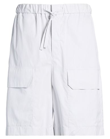 Man Shorts & Bermuda Shorts White Size 30 Cotton
