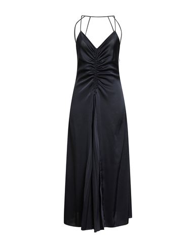 Woman Maxi dress Midnight blue Size 2 Polyester