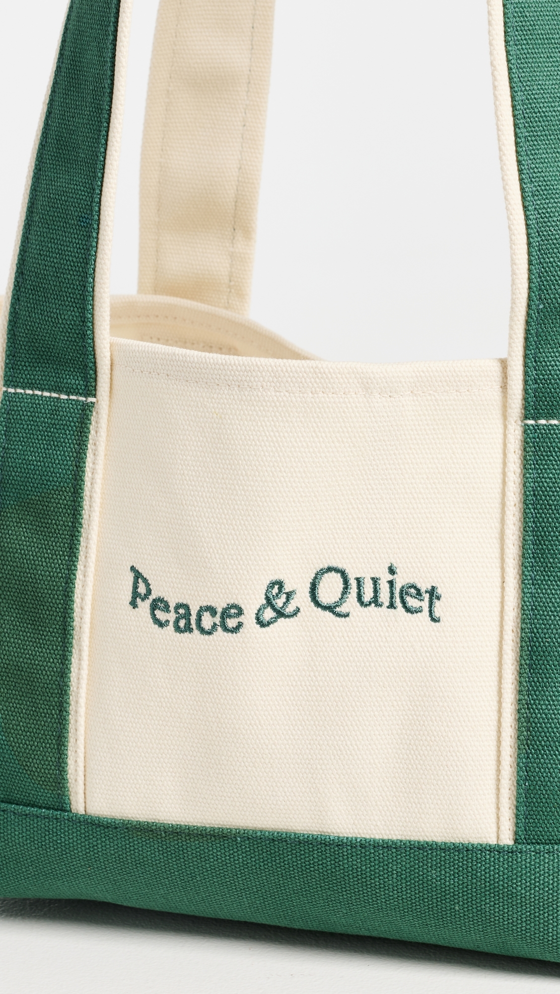 Mini Wordmark Small Boat Tote Forest One Size