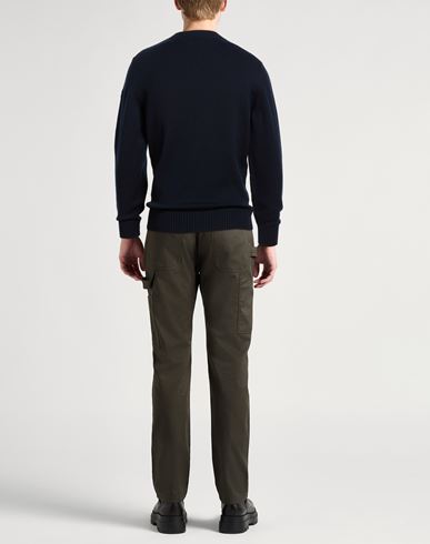 Man Sweater Midnight blue Size L Virgin Wool