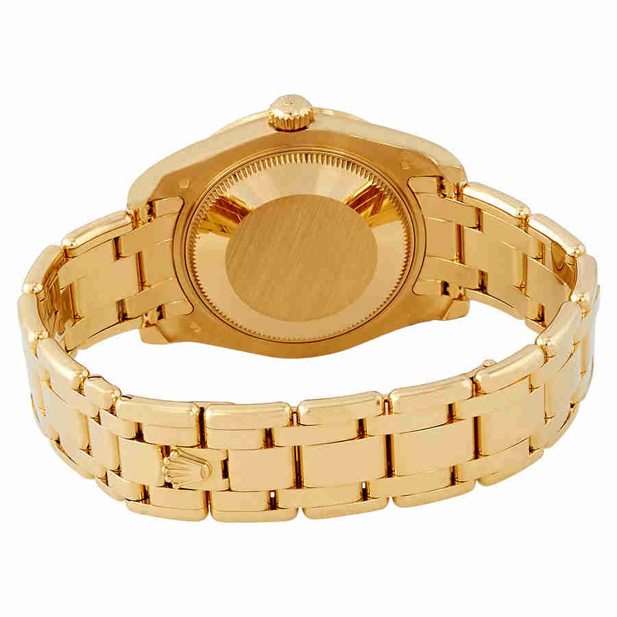Pearlmaster Champage Dial Diamond Ladies Watch 81318CRDP