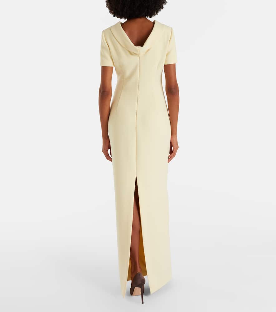 Crêpe gown