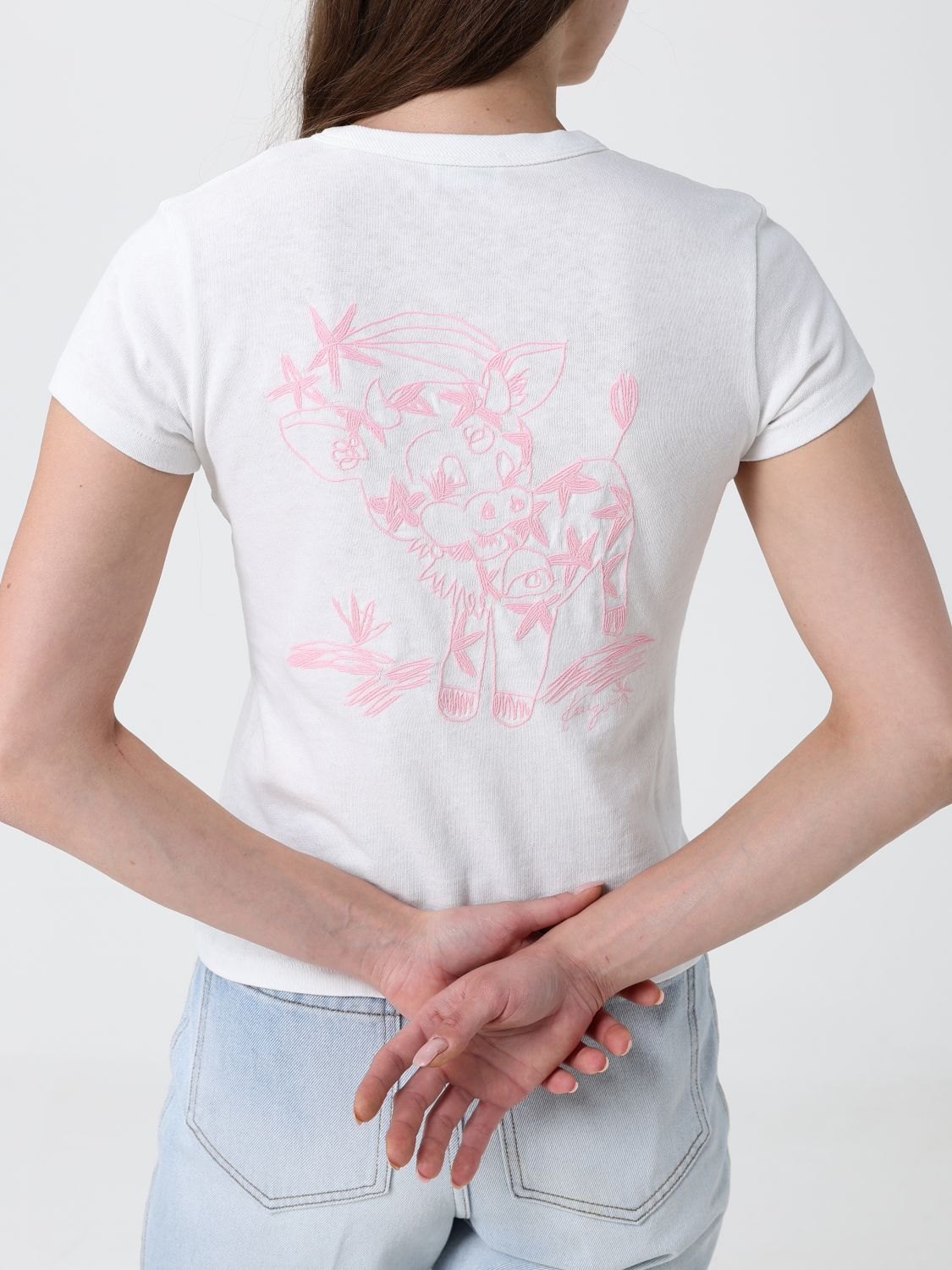 T-Shirt Woman color White