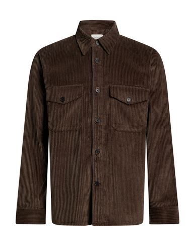 Man Shirt Military green Size L Cotton
